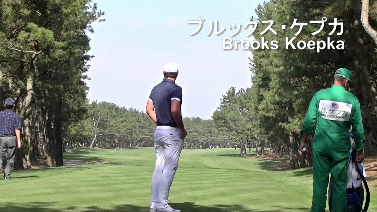 PGA飛ばし屋ケプカ（B.Koepka）豪快300ヤード超ドライバーショット！＜スロー再生あり＞
