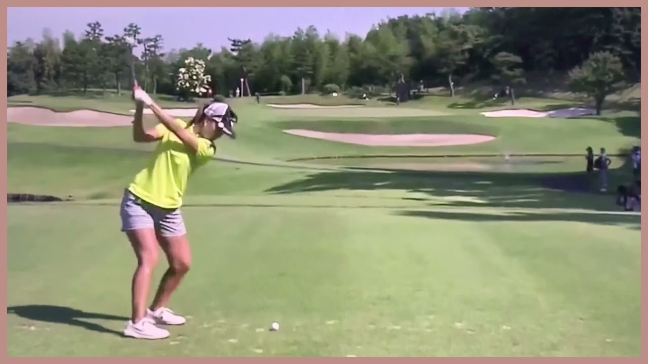 【ゴルフ】 上田桃子　スイング