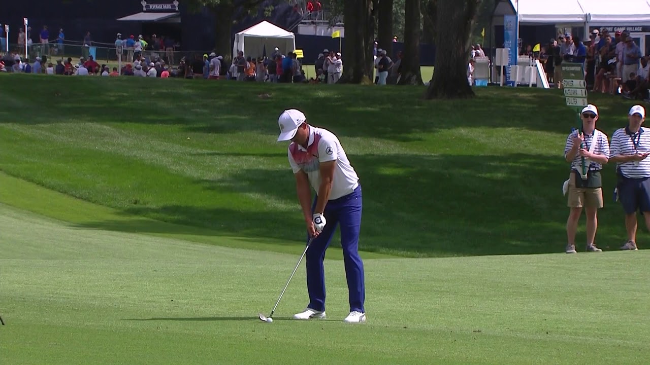 リッキーの中断前のハイライト | Rickie Fowler Highlights Before Play Suspended