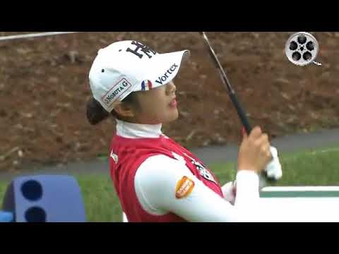 イ・ボミ 이보미 Lee Bo mee 大会ホステスボミちゃんは11位のスタート。（2017.10　兵庫にて）