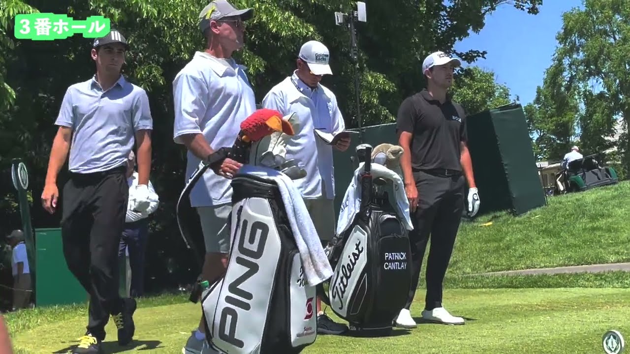 PGAメモリアルトーナメント最終日⛳️マキロイ、スピース、ザンダー等、練習風景