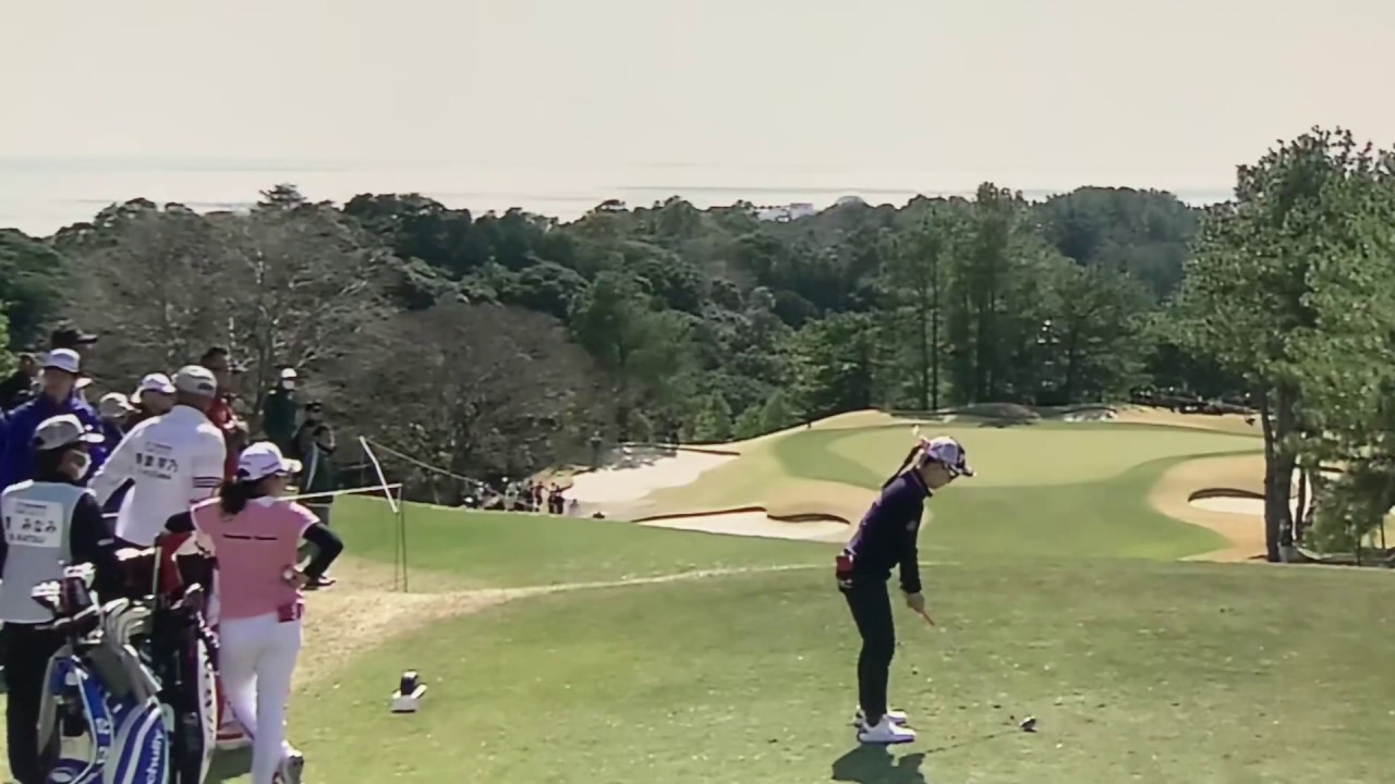 【ゴルフ】 香妻琴乃 ホールインワン 2019 ヨコハマタイヤゴルフ PRGR レディス 第2日