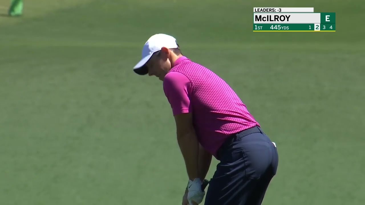 Rory Mcilroy Masters Round1 1H~9H/ローリーマキロイ マスターズ 1日目 2022