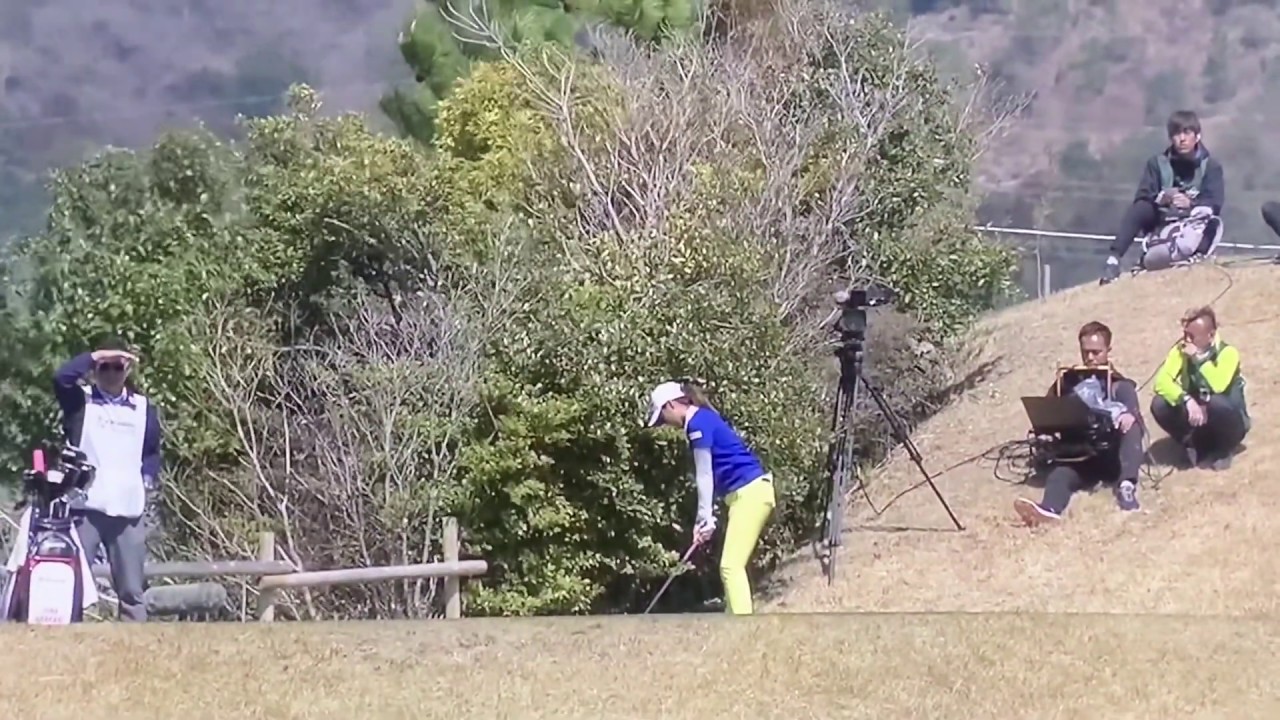 【ゴルフ】 新垣比菜 ホールインワン 2019 ヨコハマタイヤゴルフ PRGR レディス 第2日