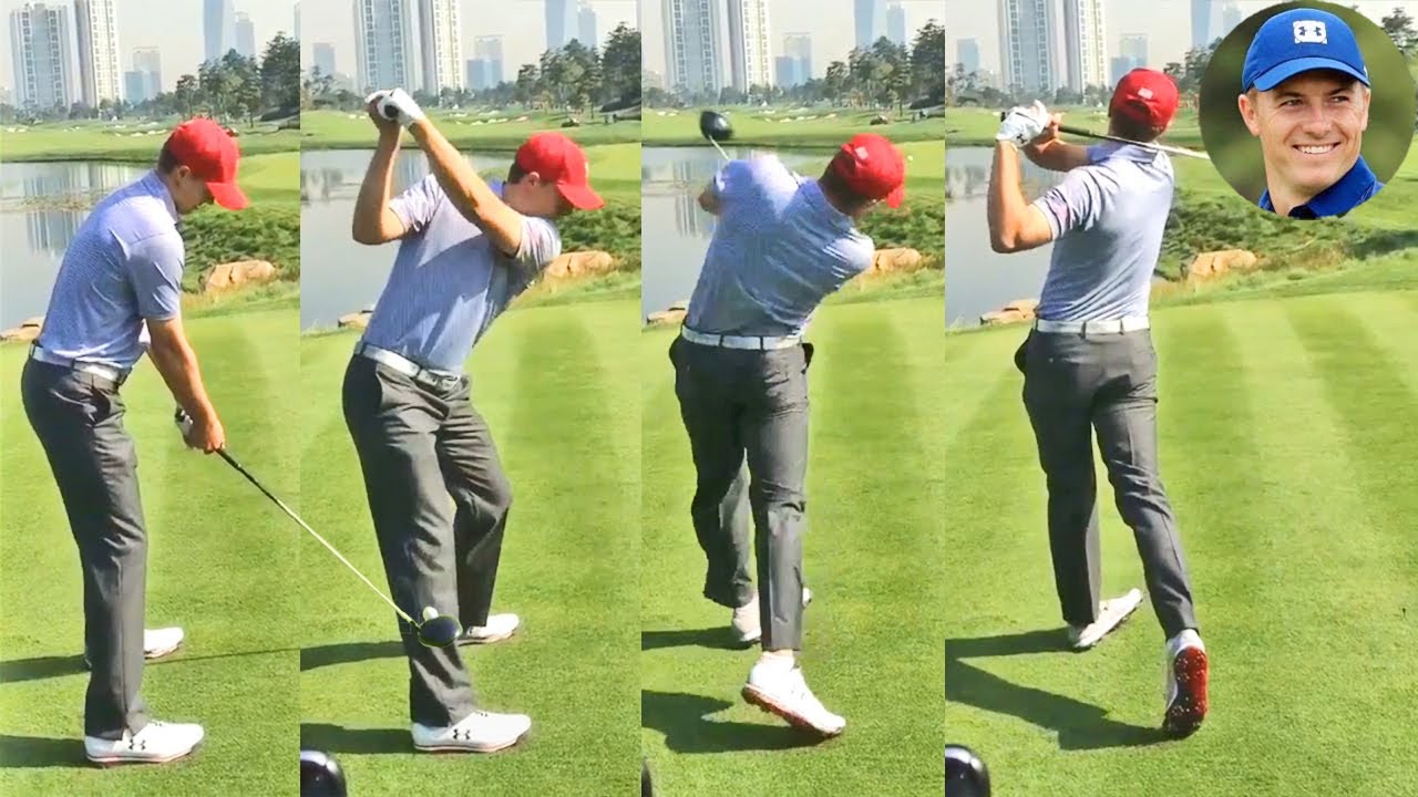 ジョーダン・スピース Jordan Spieth プロゴルファー DRIVER SHOT SLOW MOTION !!!