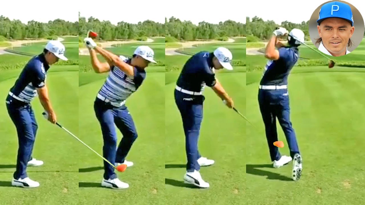リッキー・ファウラー Rickie Fowler プロゴルファー DRIVER SHOT SLOW MOTION !!!