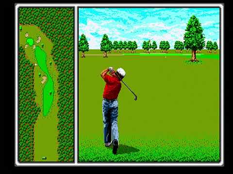 Ozaki Naomichi No Super Masters (Sega Mega Drive, 1989).「尾崎直道のスーパーマスターズ」【メガドライブ】