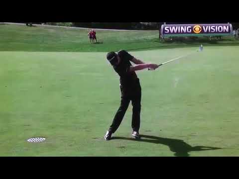 2015 PGA ジャスティンローズのアイアンスイング　スローモーション