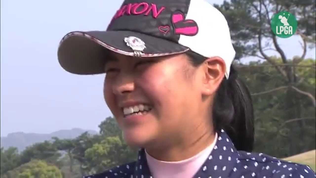 2015『ラシンク・ニンジニア／RKBレディース』 新垣比菜 優勝インタビュー