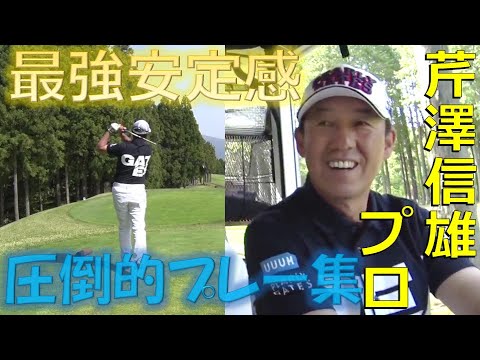 【これがツアー優勝者の圧倒的実力】芹澤信雄プロの異例な経歴と安定感抜群のプレー集