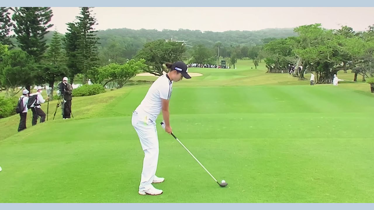 【ゴルフ】 森田遥　スイング