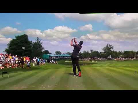 ジャスティンローズ 2015 PGA スイングリズムが解りやすいアイアンショット