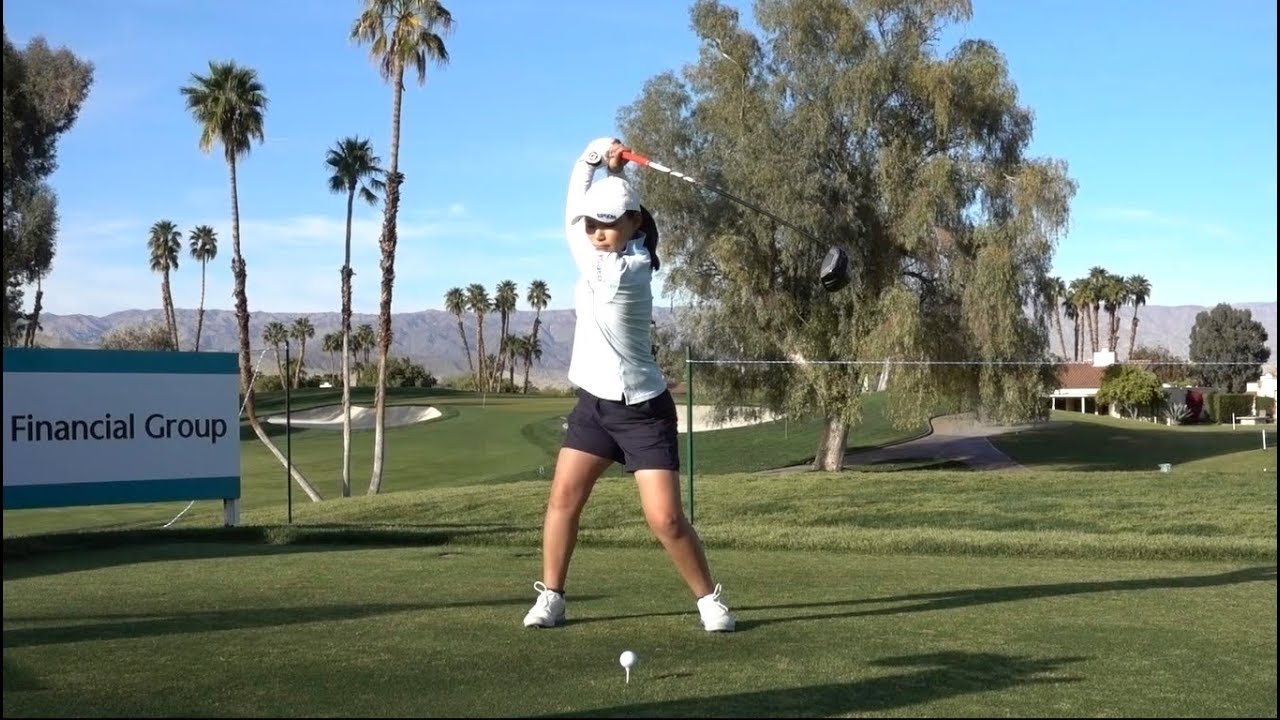 横峯さくら選手 Sakura Yokomine Driver Shot ~2019 ANA Inspiration~