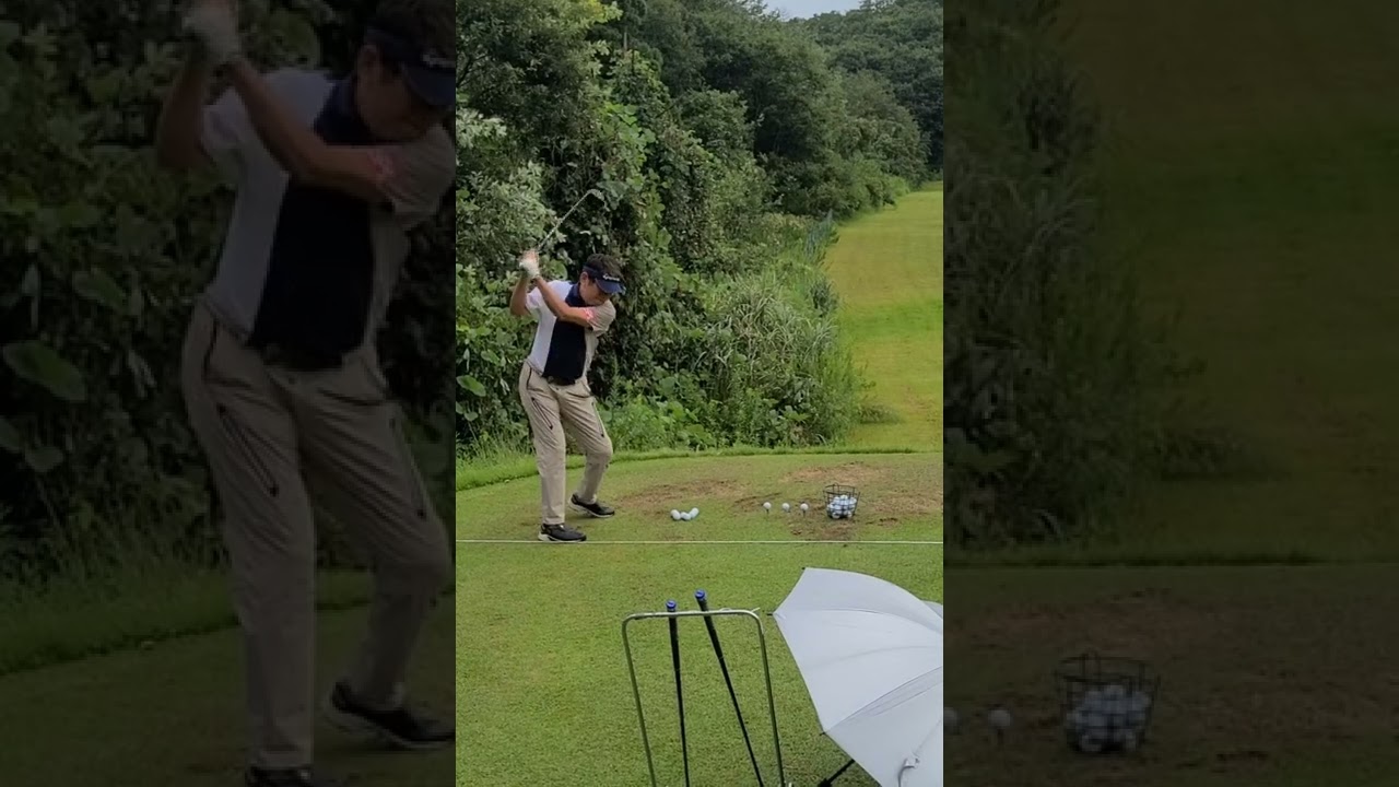 レジェンド 尾崎直道プロ 練習風景❗😆#shorts