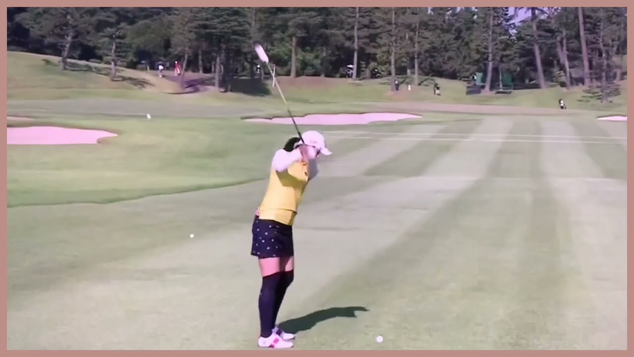 【ゴルフ】 堀 琴音　スイング