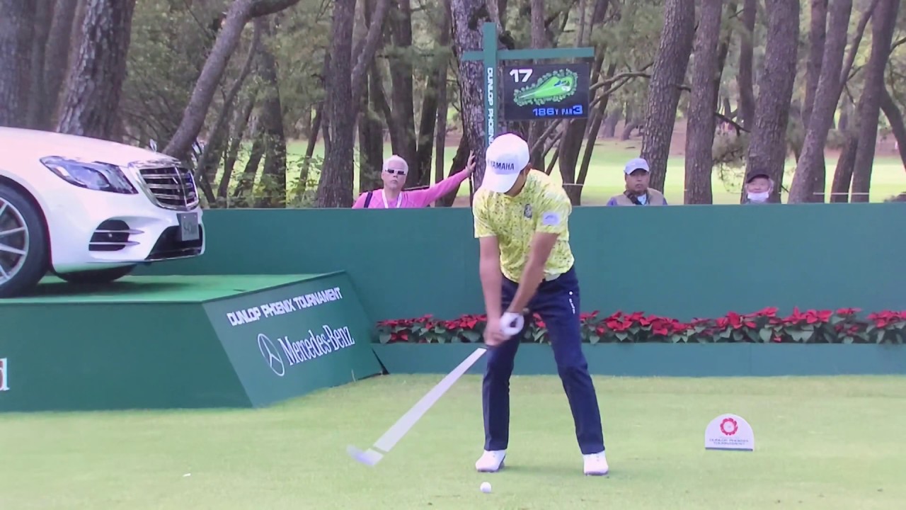 今平周吾　ゴルフ スイング スローモーション