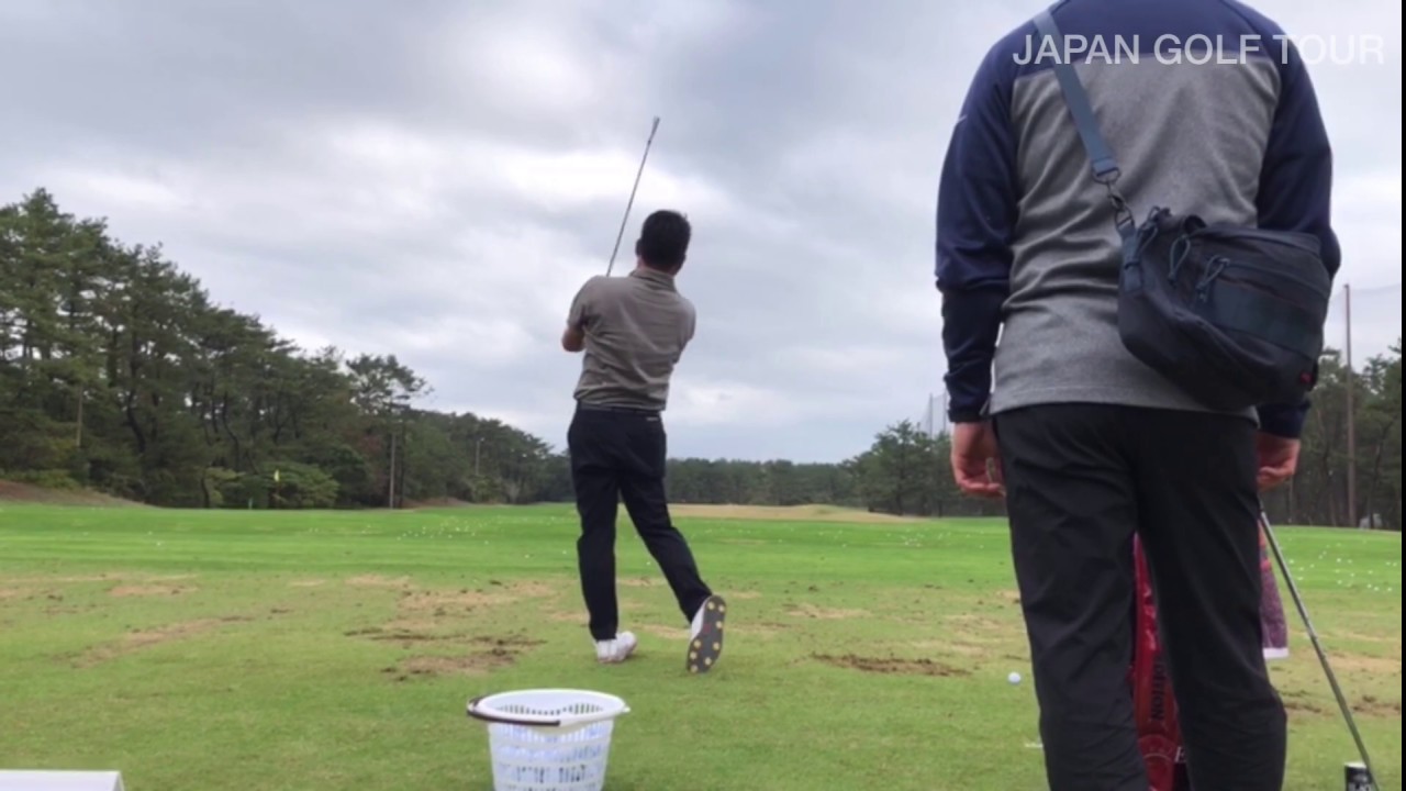 【男子ゴルフ】広報カメラによる練習場密着！ダンロップフェニックス 3rd Round