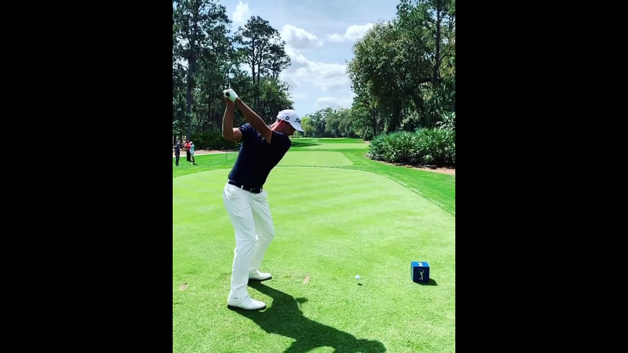 Adam Scott　アダムスコット　ドライバースイング　スローモーション