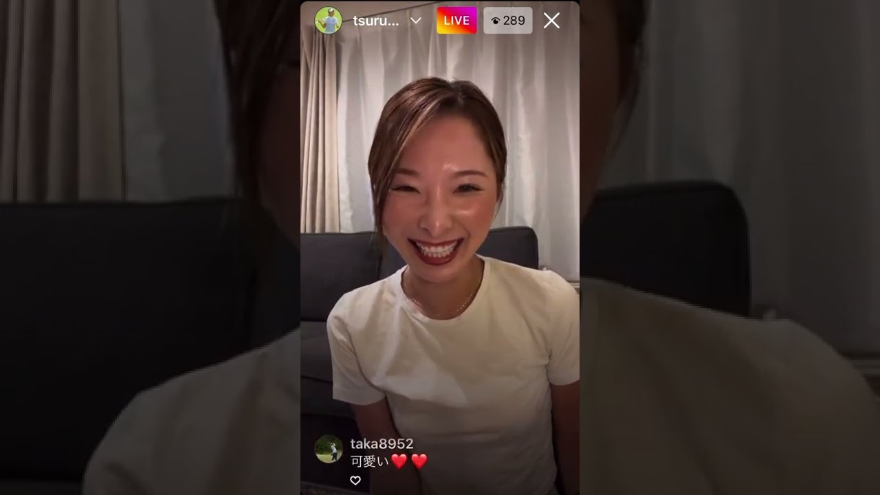 女子ゴルフ鶴岡果恋⭐︎インスタライブ！2022