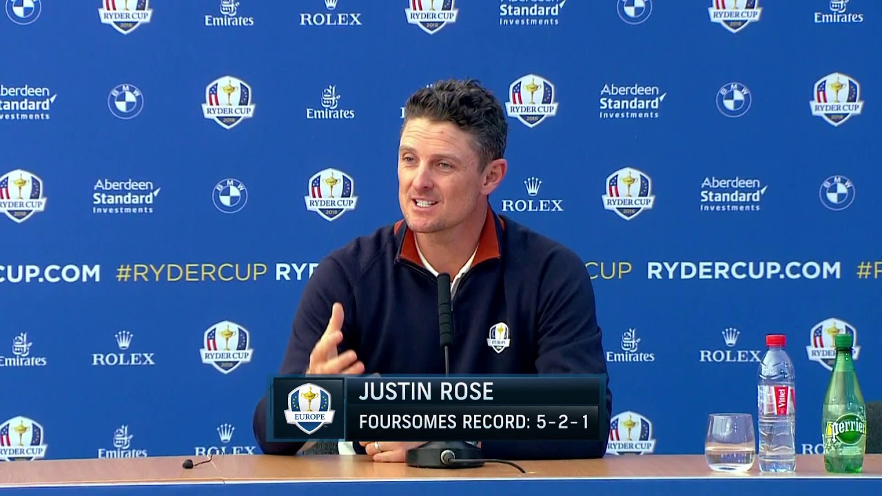 打倒アメリカに燃えるジャスティン・ローズ！| FedEx Cup Champ Justin Rose Ready for Team USA