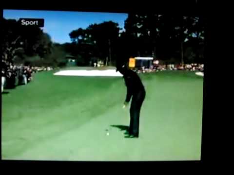 フィル・ミケルソン　ハーフショット　　スイング解析