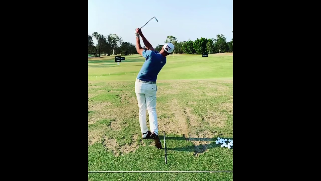 【スローモーション】Adam Scott　アダムスコット　アイアンショット