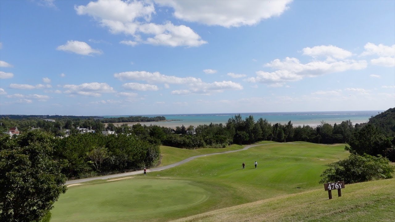 【サラッとゴルフ場の雰囲気】沖縄 宜野座カントリークラブ GINOZA COUNTRY CLUB,OKINAWA 沖縄で一番新しいゴルフコース