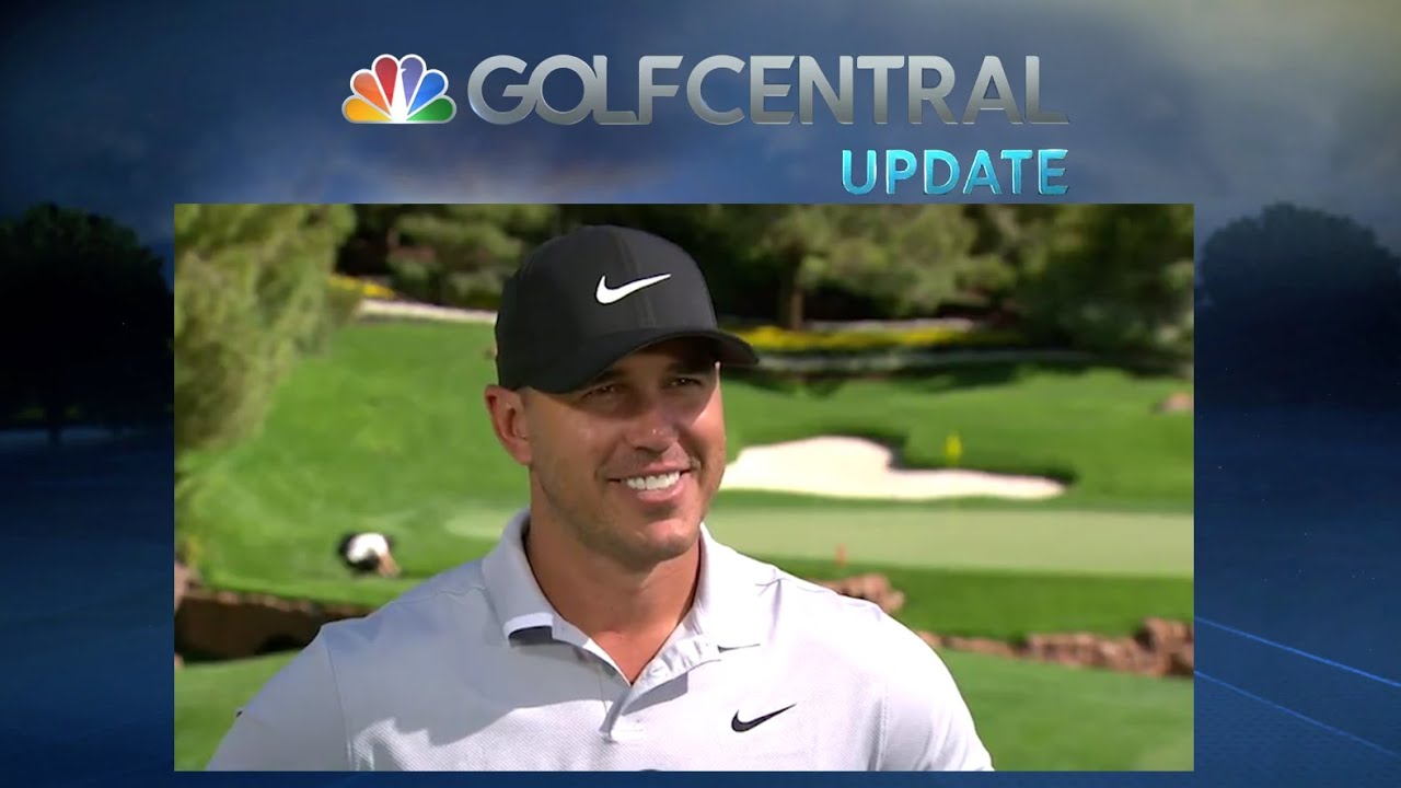 ツアーに復帰 ブルックス・ケプカのインタビュー |  B.Koepka  Interview (Golf Central Update - October 14, 2020)