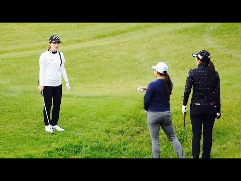 西村優菜が勝みなみと堀琴音に説教されてるように見える図 リコーカップ練習R