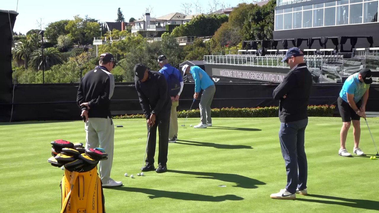 タイガー・ウッズ パッティング練習 Tiger Woods【Putting Practice】2020 Genesis Invitational