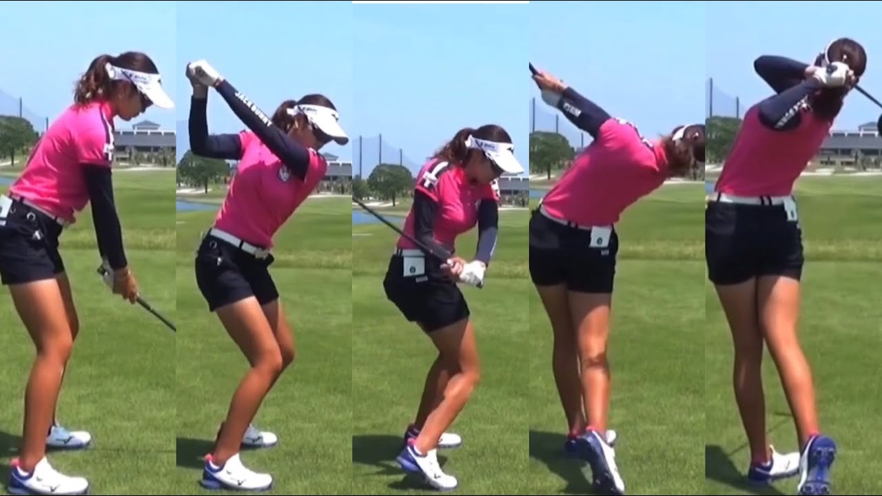 关注转体扭腰（原英莉花去年两度夺冠）