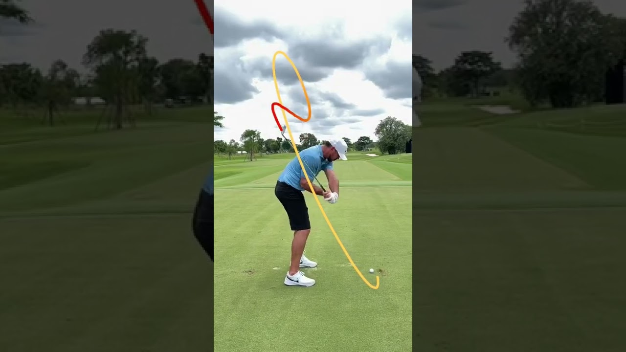 Brooks Koepka golf swing on Shot Tracer