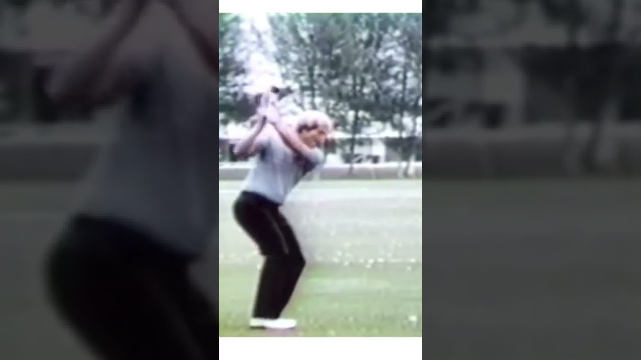 ジャック・ニクラウス　インパクト位置　#shorts #golf