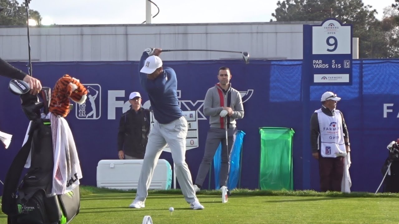 タイガー・ウッズ Tiger Woods ~Driver Shot~ 2020 Farmers Insurance Open