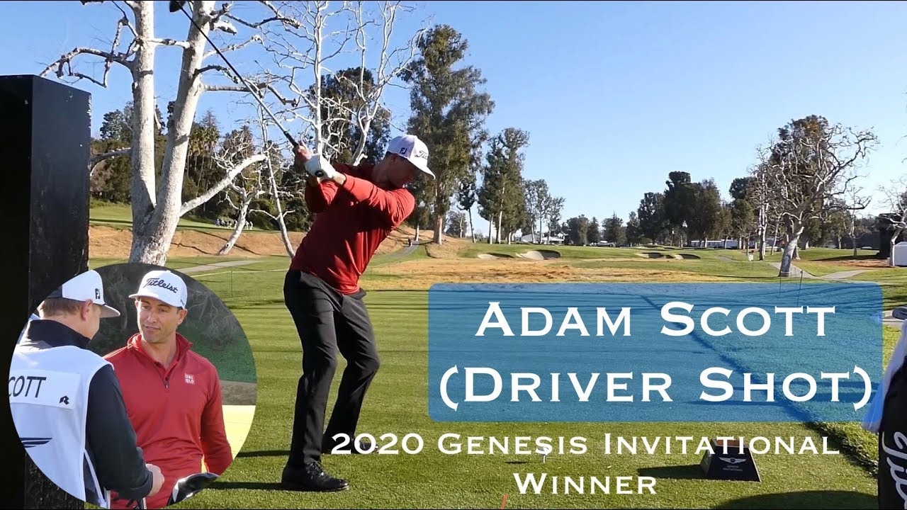 Adam Scott アダム・スコット〈Driver Shot〉[Kisshi GOLFTV]{World Golf Swing Channel  and Koraboreshon}