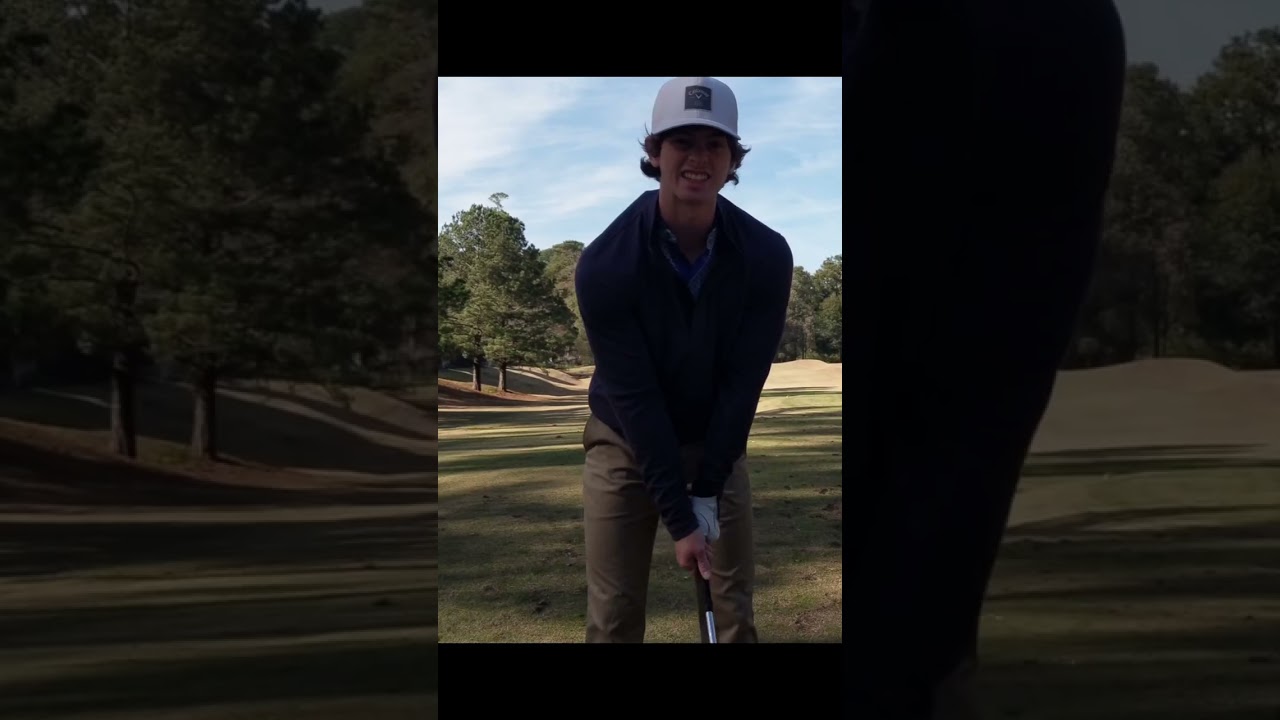 JustGolf 3 Hole Challenge #shorts / Fun Golf Videos #shorts #golf