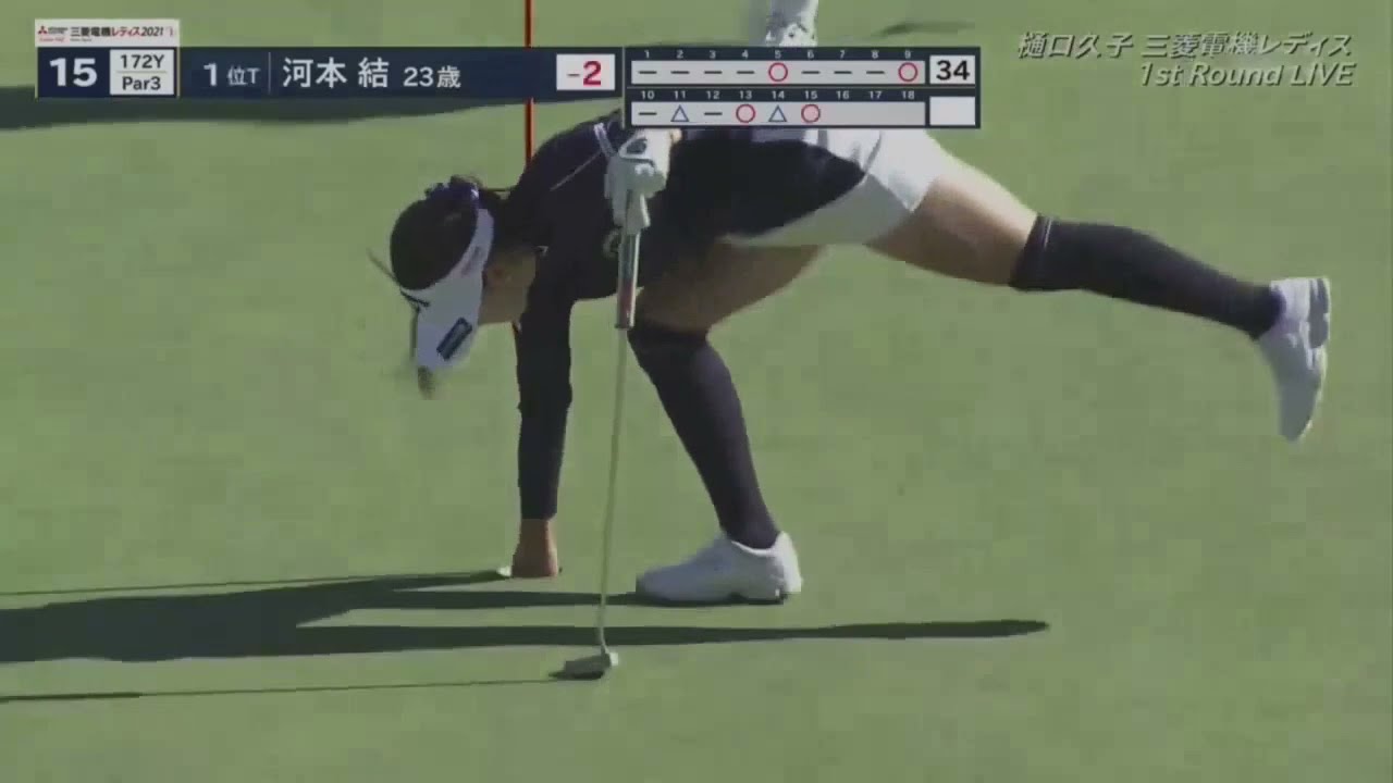 『渋野日向子』樋口久子 三菱電機レディスゴルフトーナメント第1日 Vol1