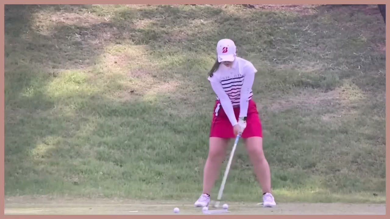 【ゴルフ】 吉田優利　スイング