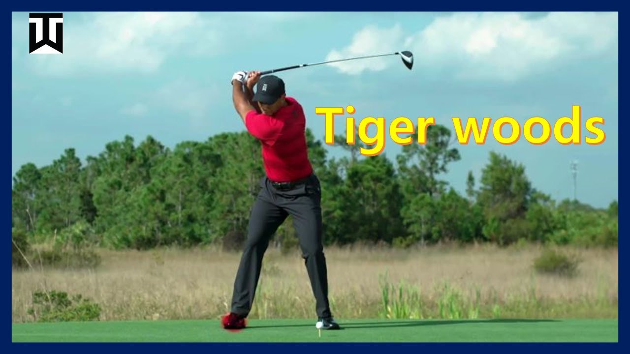 "Tiger Woods" Fantastic swing motion & slow motion, ゴルフ皇帝「タイガーウッズ」幻想的なスイングモーション＆スローモーション