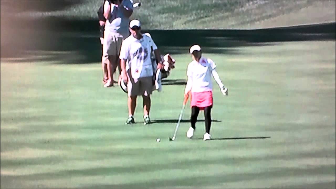 国別対抗戦、決勝進出をかけた試合で魅せた！横峯さくらさんの神業連続イーグル！