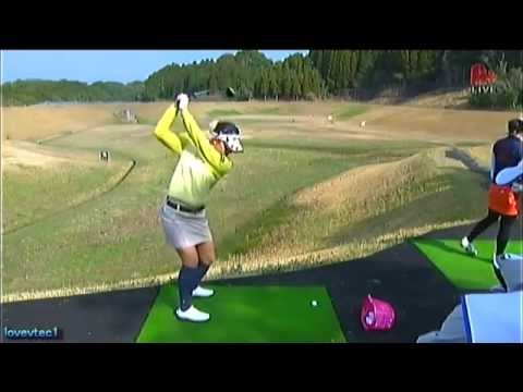 ドライビングレンジ　森田理香子　スイング/Reward queen