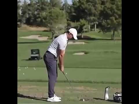 マキロイの練習