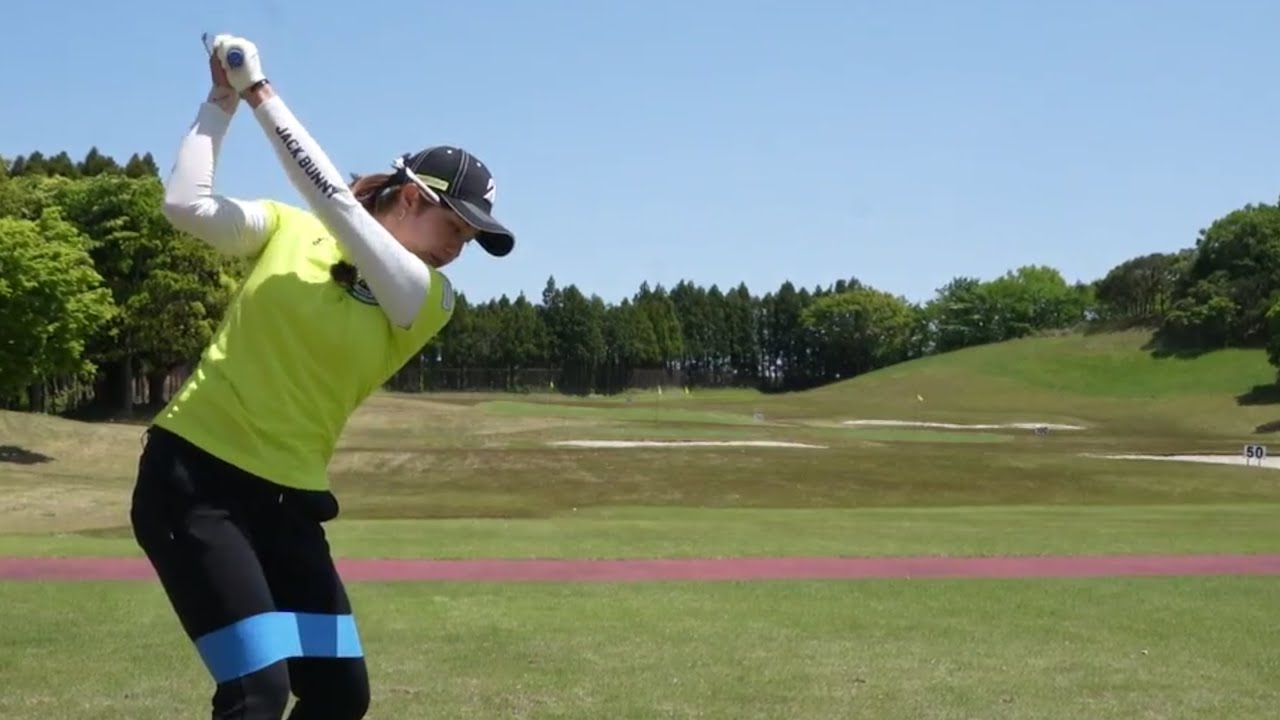 【ツアー新記録達成！5週連続2位以上】大里桃子のトーナメント朝練習ルーティン【第１弾】 【JLPGA】