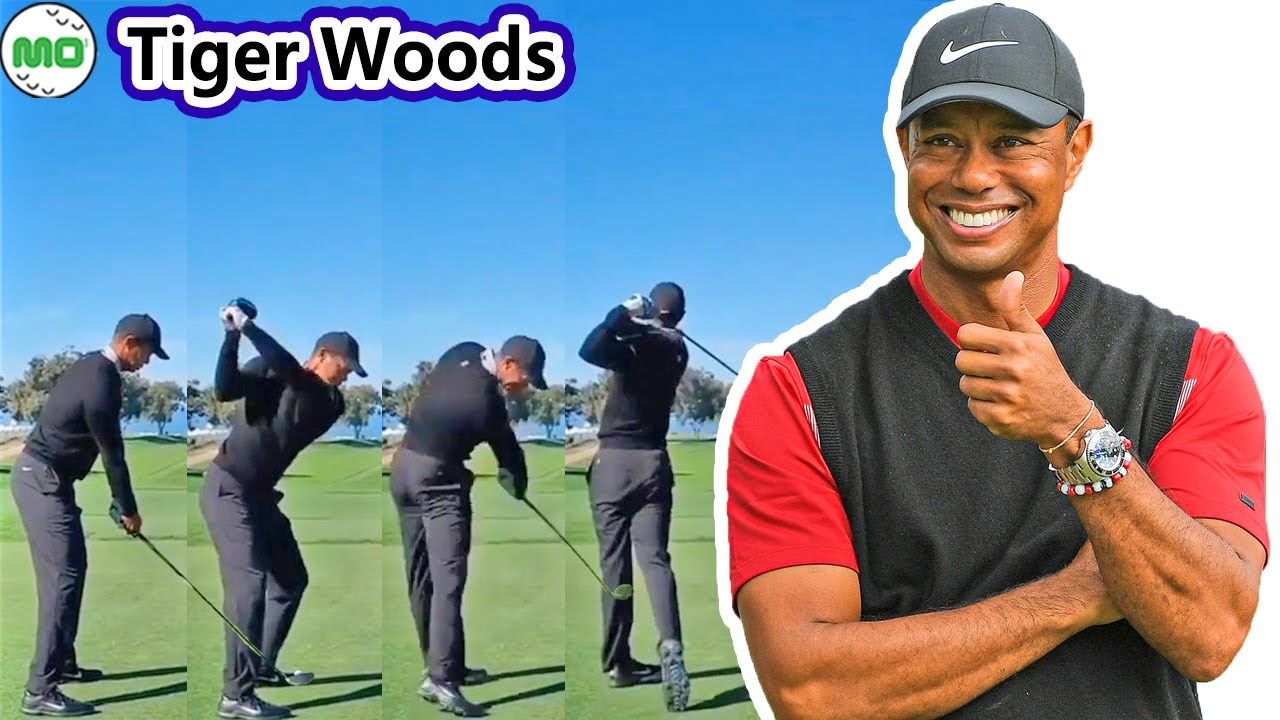 Tiger Woods タイガー・ウッズ ​​ 米国の男子ゴルフ スローモーションスイング!!!