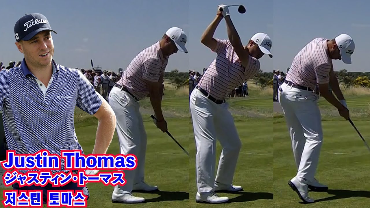Justin Thomas_Swing Slow Motion⛳️ジャスティン・トーマス_スイング・スローモーション🍿저스틴 토마스_스윙 슬로모션
