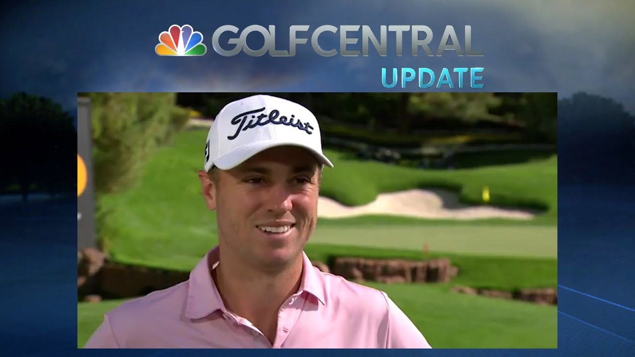タイトル防衛にかけるジャスティン・トーマスのインタビュー | J. Thomas' interview (Golf Central Update - October 14 2020)