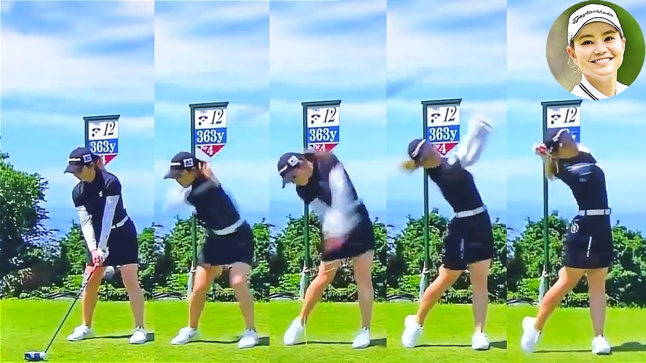 山路晶 Akira Yamaji  プロゴルファー DRIVER SHOT SLOW MOTION !!!