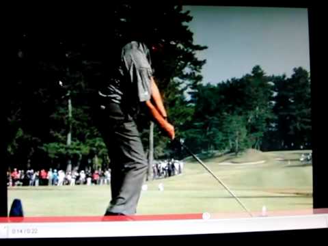 青木功　スイング解析