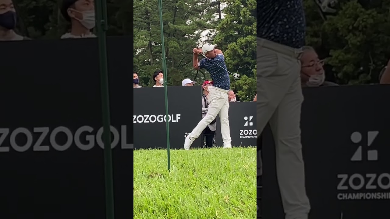 ZOZOチャンピオンシップ　堀川未来夢　プロ　ドライバー　#zozochampionship #ティーショット #ドライバー #堀川未来夢 #松山英樹
