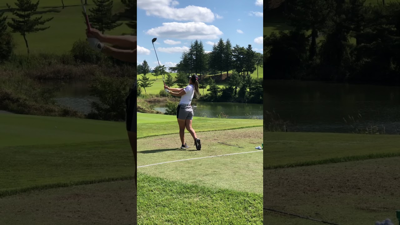 上田 桃子 美スイング【別バージョンもあり〼】